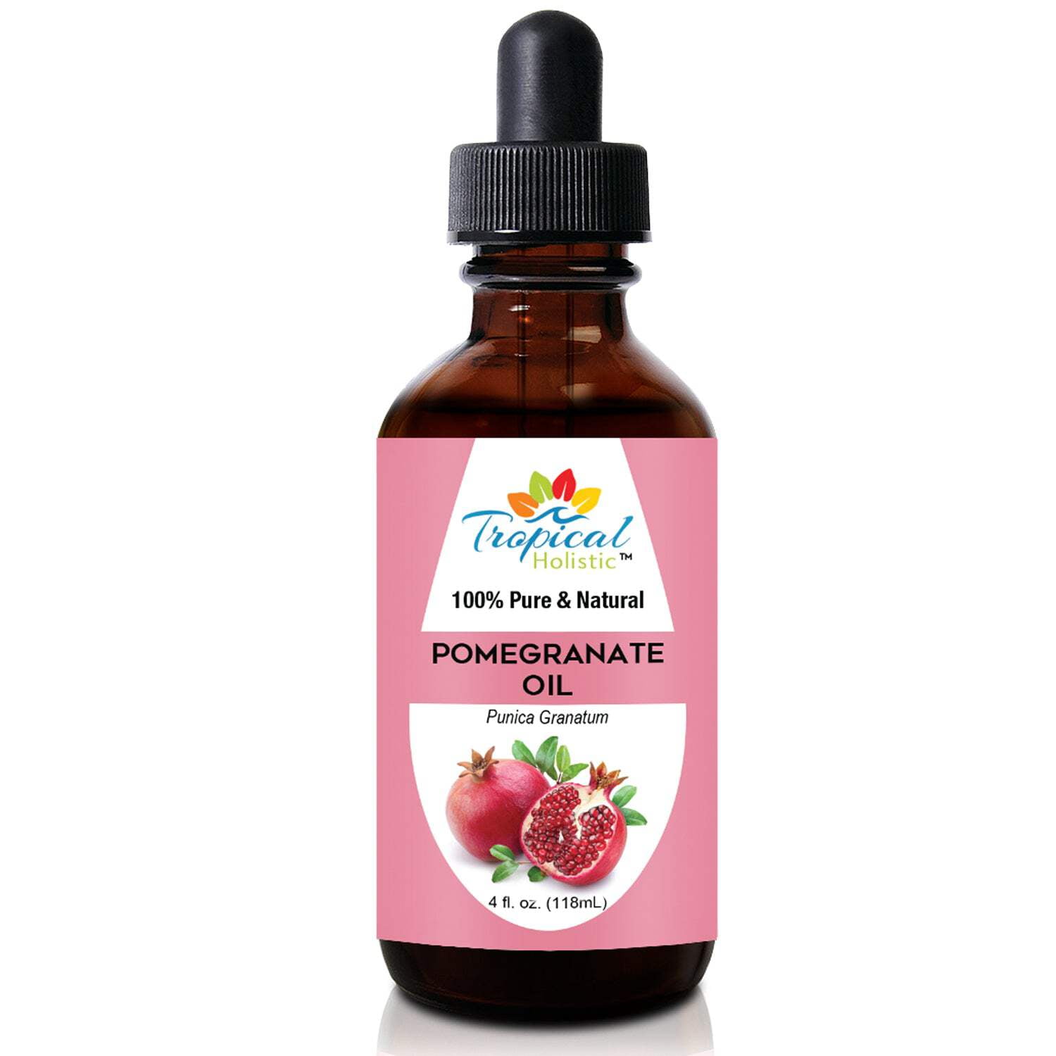TROPICAL HOLISTIC 100% Pure Pomegranate Seed Oil 4 oz