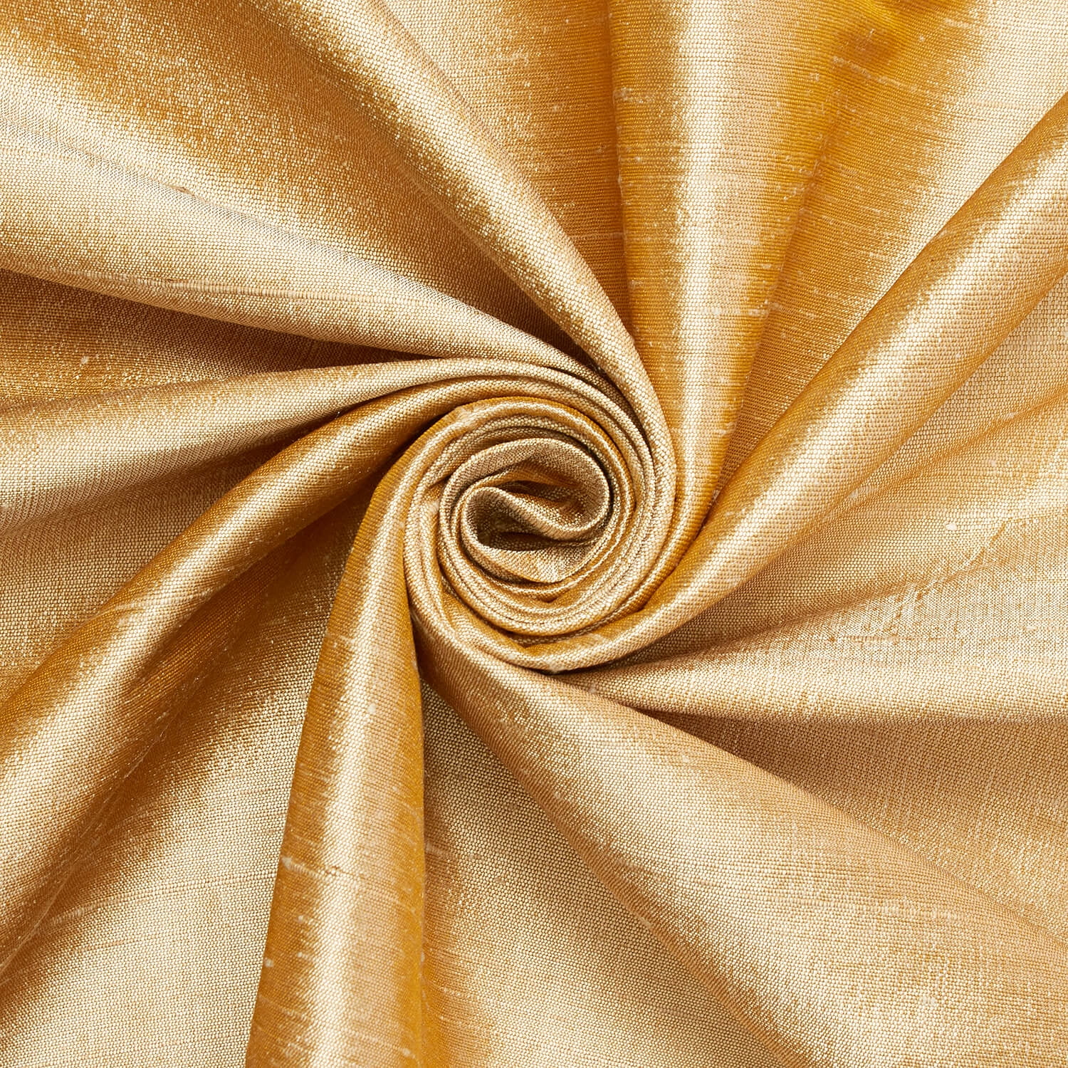 100% Pure Silk Dupioni Fabric 54 Wide BTY Drape Blouse Dress Craft  (Yellow) 