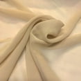 thumbnail image 1 of 100% Pure Silk Georgette Chiffon Fabric 44" Wide BTY Drape Blouse Dress Craft (Taupe), 1 of 1