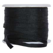100% Pure Silk Ribbon by Threadart - 2mm Black - No. 002 - 3 Sizes - 50 Colors Available