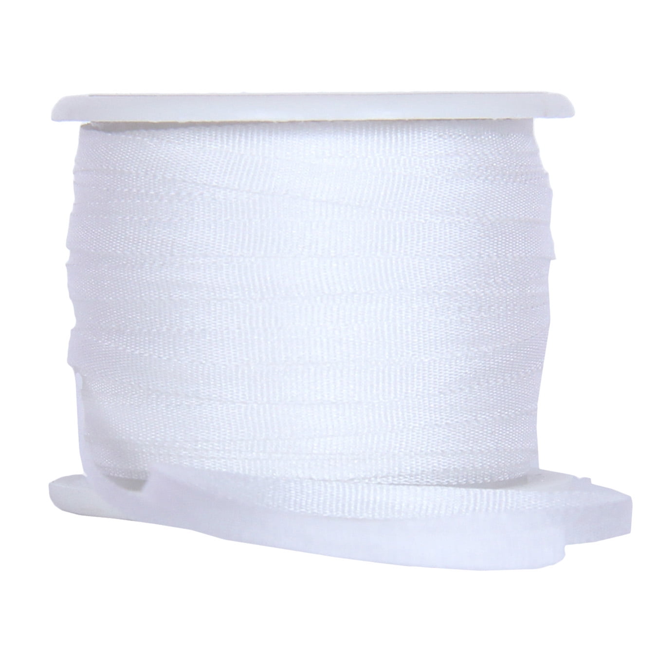 100% Pure Silk Ribbon by Threadart - 2mm White - No. 003 - 3 Sizes - 50 ...