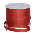 thumbnail image 1 of 100% Pure Silk Ribbon by Threadart - 4mm Auburn - No. 524 - 3 Sizes - 50 Colors Available, 1 of 7