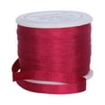 thumbnail image 1 of 100% Pure Silk Ribbon by Threadart - 4mm Burgundy - No. 707 - 3 Sizes - 50 Colors Available, 1 of 7