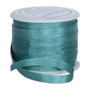 100% Pure Silk Ribbon by Threadart - 4mm Teal - No. 625 - 3 Sizes - 50 Colors Available