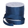 thumbnail image 1 of 100% Pure Silk Ribbon by Threadart - 7mm Navy - No. 590 - 3 Sizes - 50 Colors Available, 1 of 7