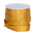 thumbnail image 1 of 100% Pure Silk Ribbon by Threadart - 7mm Orange Yellow - No. 511 - 3 Sizes - 50 Colors Available, 1 of 7