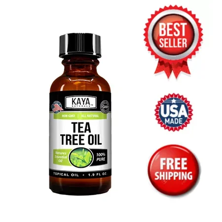 100% Pure Tea Tree Melaleuca Oil 2oz Therapeutic Grade All Natural Essential Oil