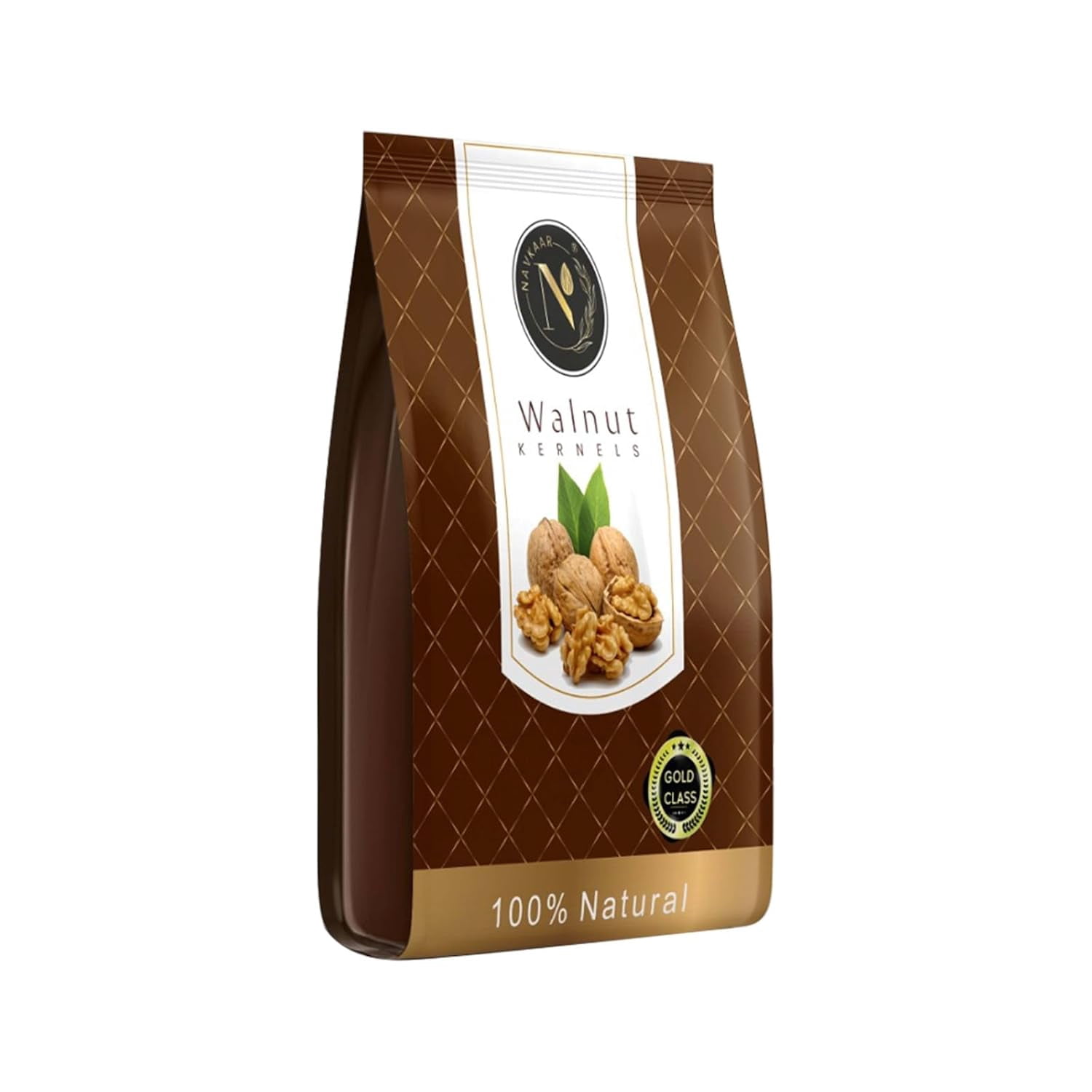 100 Pure Walnuts Kernels By Navkaar 250gm, High In Protein & Iron