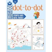 100 Puzzle Challenge Dot-To-Dot, Paperback