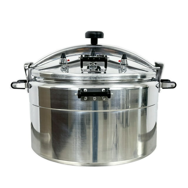 100 QT Aluminum Commercial Largest Size Pressure Cooker