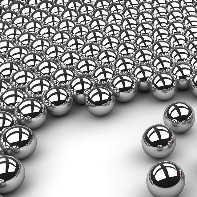 100 Qty 3/8" Inch Steel Shot Slingshot Ammo