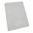 thumbnail image 1 of 100 Qty 8.5" x 11" Decorative Flat Paper Gift Bags - Silver Trellis Pattern on White Kraft Bags - for Sales/Treats/Parties Cookies/Gifts - N'icePackaging, 1 of 7