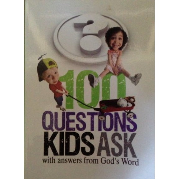 Pre-Owned 100 Questions Kids Ask with Answers From God's Word Paperback