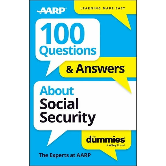 100 Questions & Answers about Social Security for Dummies, (Paperback)