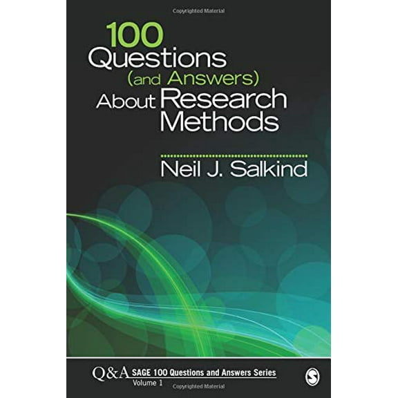 Pre-Owned 100 Questions (and Answers) about Research Methods (Paperback) 1412992036 9781412992039