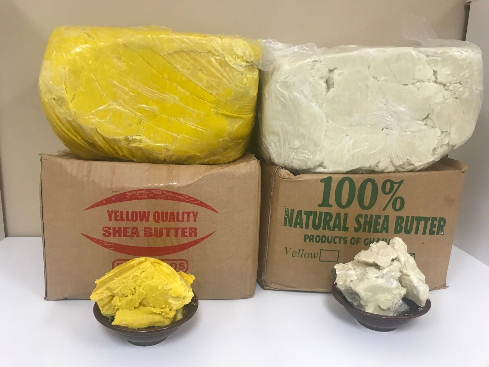 100 RAW AFRICAN SHEA BUTTER Unrefined Organic Pure GHANA Choose SIZE