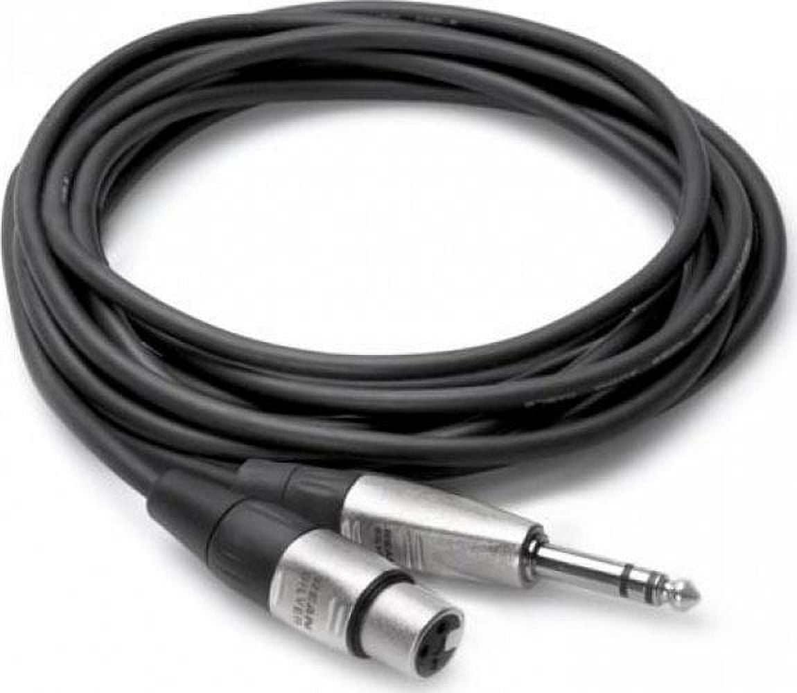 PRO CABLE 1/4" TRS - XLR3F 100FT