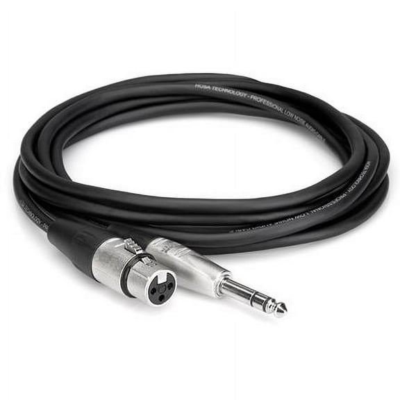 100' REAN 1/4" TRS to XLR3M Pro Balanced Interconnect Audio Cable