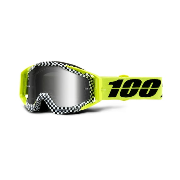 100 Racecraft Goggle Mirrored Lens Andre