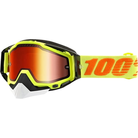 100% Racecraft Snow Goggles Attack w/Red Lens 50113-026-02