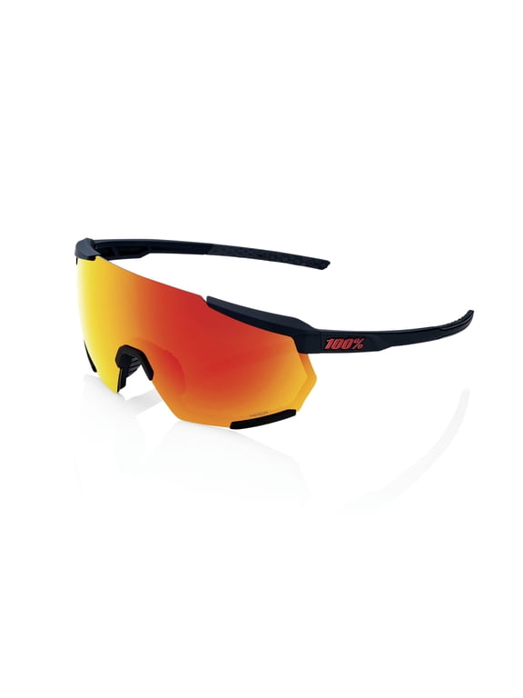 Racetrap 3.0 Sunglasses - Soft Tact Black; HiPER Red Multilayer Mirror