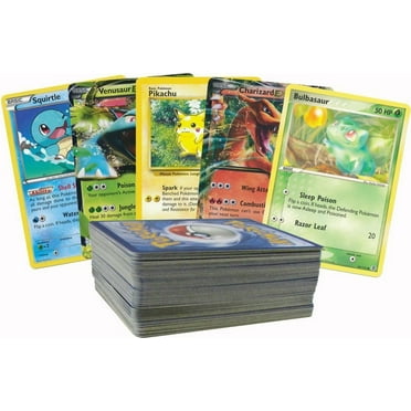 100 Random Pokemon Card Lot with 1 EX! - Walmart.com