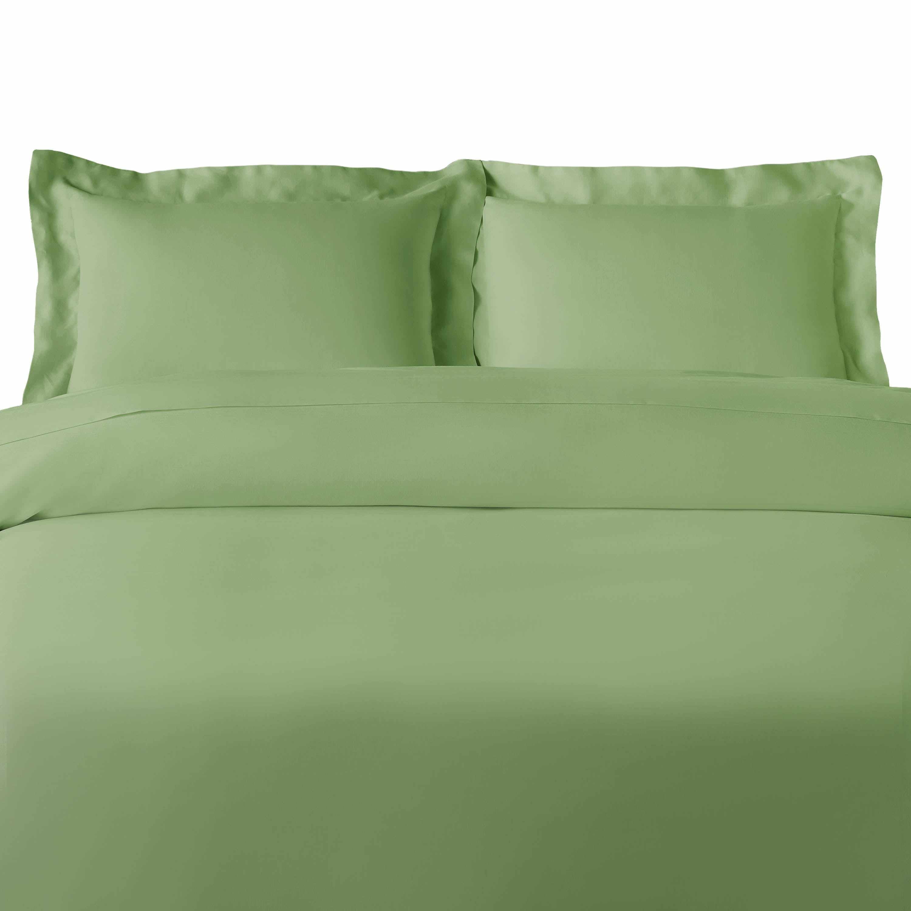 100 Rayon from Bamboo Nature Collection Duvet Cover Set Sage / Full