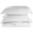 thumbnail image 1 of 100% Rayon from Bamboo Nature Collection Duvet Cover Set White / Cal King, 1 of 1