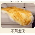 thumbnail image 1 of 100% Real Sheepskin Wool Luxury Thicken Soft Shaggy Area Rugs, 1 of 15