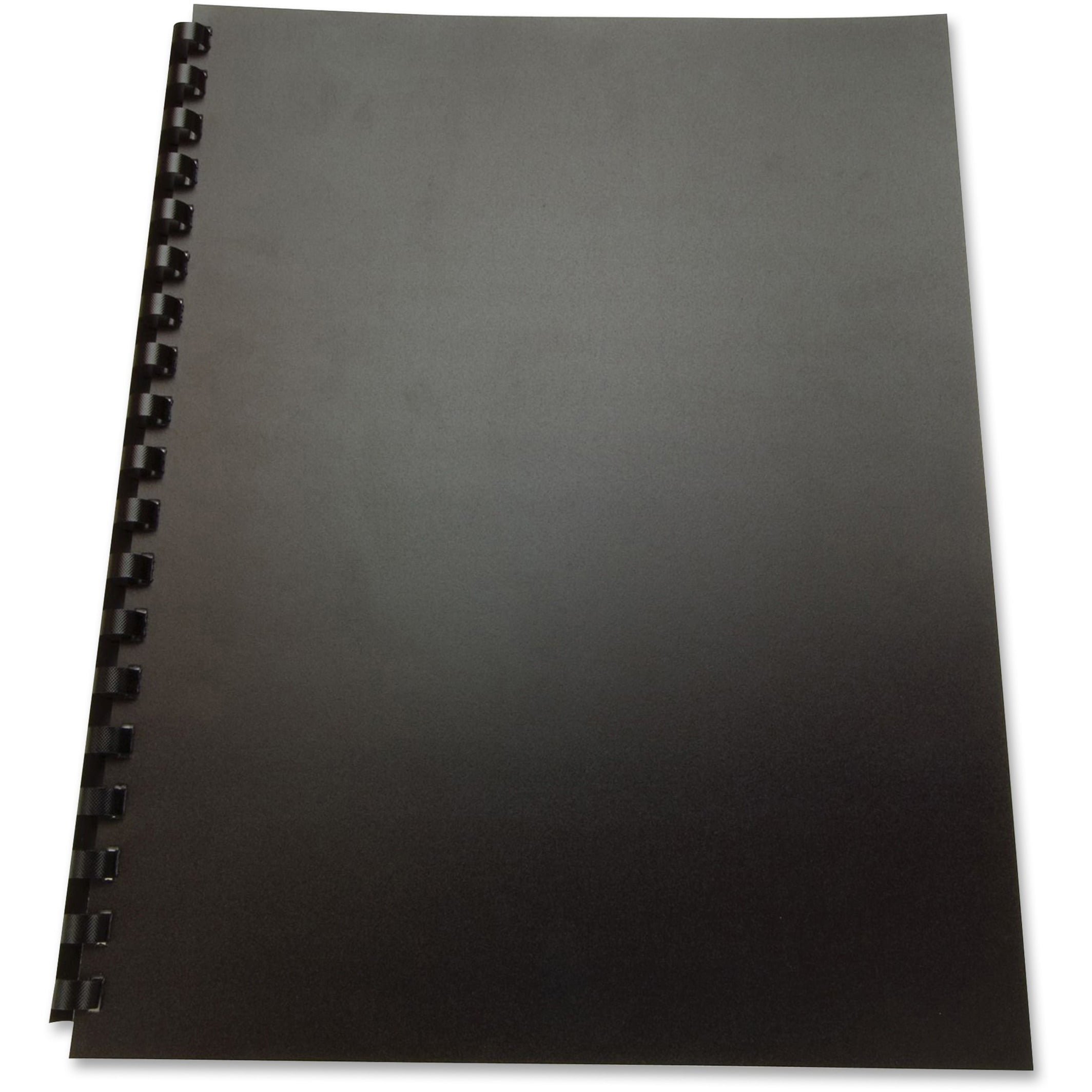 100% Recycled Poly Binding Cover, Black, 11 x 8.5, Unpunched, 25/Pack 100% Recycled Poly Binding Cover, Black, 11 x 8.5, Unpunched, 25/Pack