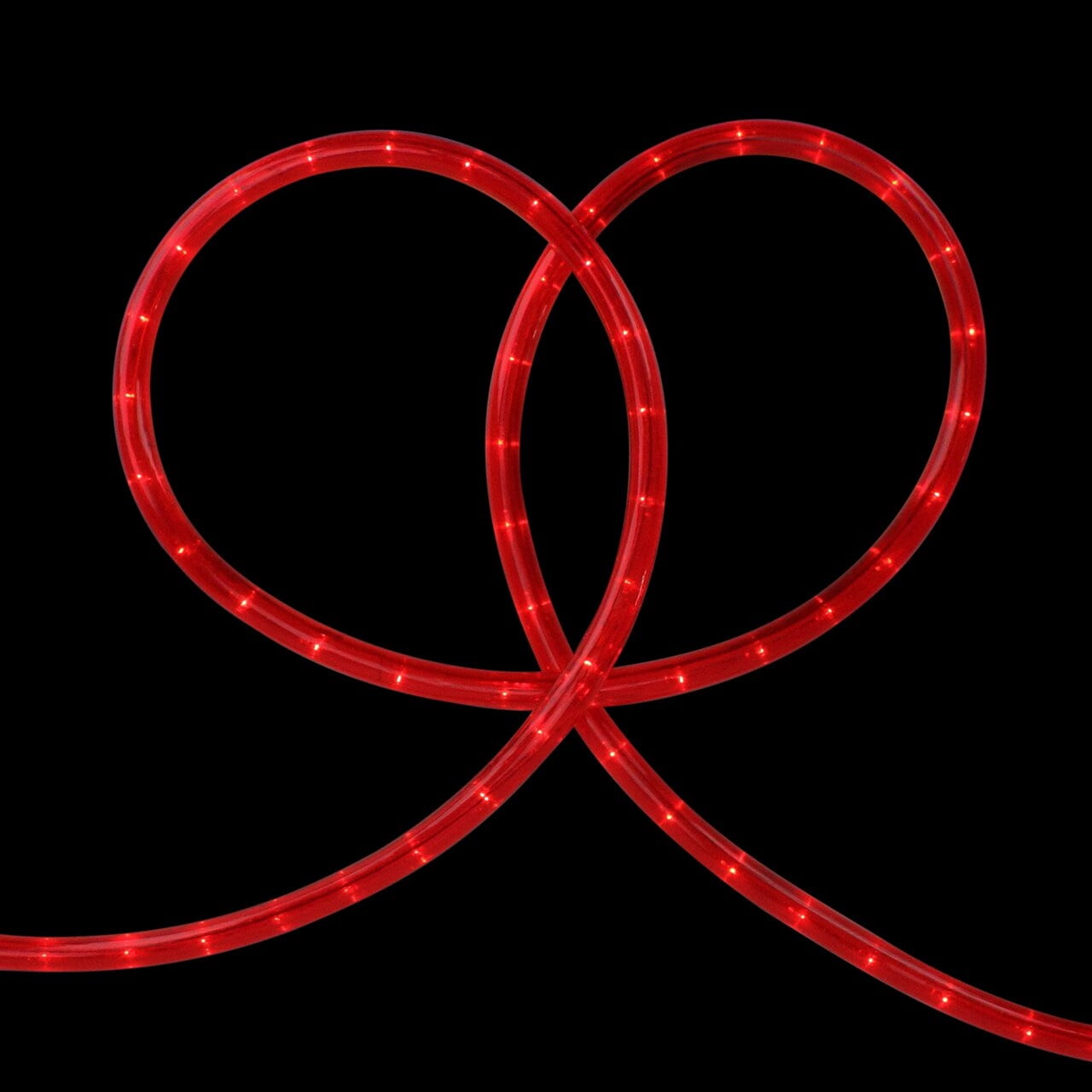 Northlight Flexible Incandescent Outdoor Christmas Rope Light - Clear - 100' Red Wire
