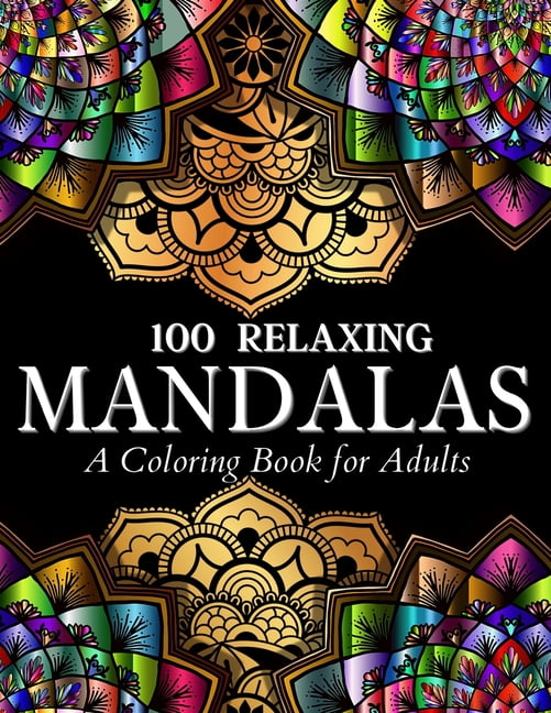 How To Draw MANDALA Adult Tracing Book: Stress Relieving Mandala