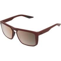 100% Renshaw Sunglasses Crimson w/Bronze Lens