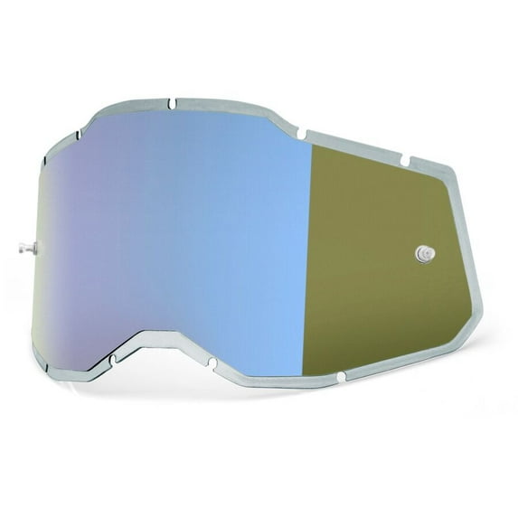 100 % Replacement Injected Lens for RC2/AC2/ST2 Plus - Mirror Blue Lens