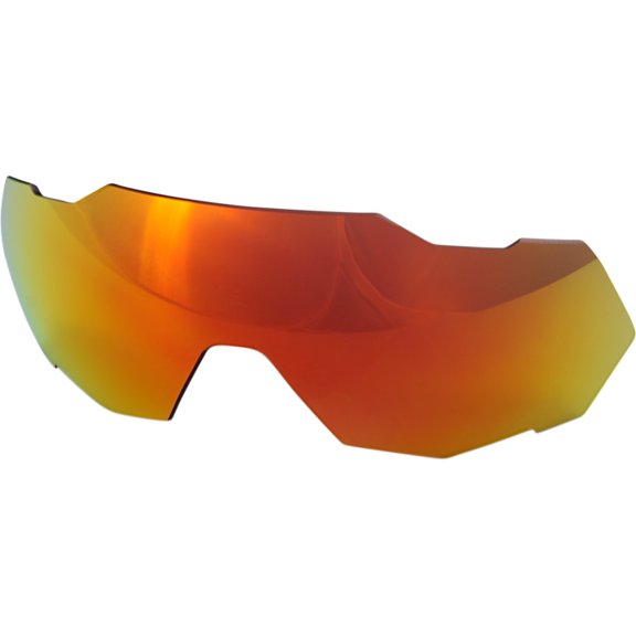 100% Replacement Lens for Speedtrap Sunglasses (Red Mirror)