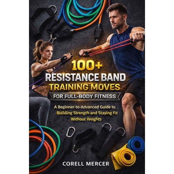100+ Resistance Band Training Moves for Full-Body Fitness: A Beginner-to-Advanced Guide to Building Strength and Staying, (Paperback)