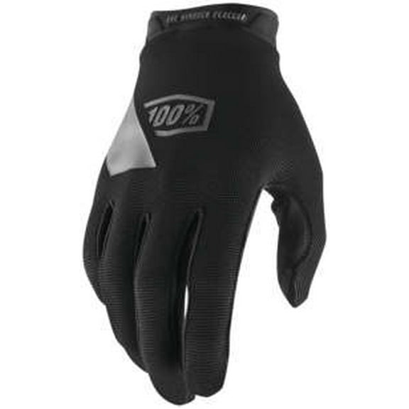 100% Ridecamp Gloves - Black, Full Finger, 2X-Large