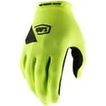 thumbnail image 1 of 100% Ridecamp Gloves - Flourescent Yellow, Full Finger, Men's, Small, 1 of 3