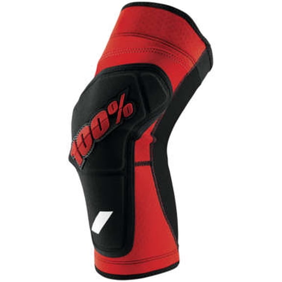 100% Ridecamp Knee Guards (Md, Red/Black)