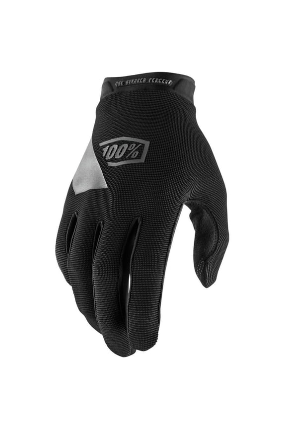 Ridecamp Youth Gloves - Black, Full Finger, Small