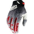 thumbnail image 1 of 100% Ridefit Full Finger Glove Black/White MD, 1 of 1