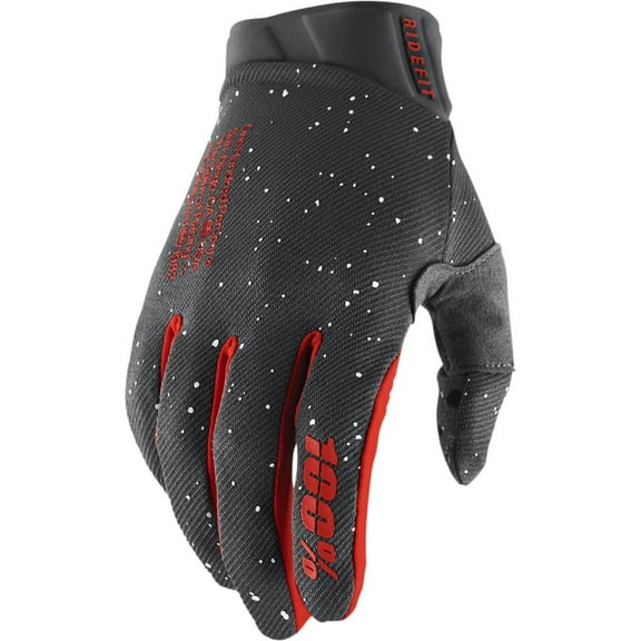 100% Ridefit Gloves Mars (Sm, Black Mars)