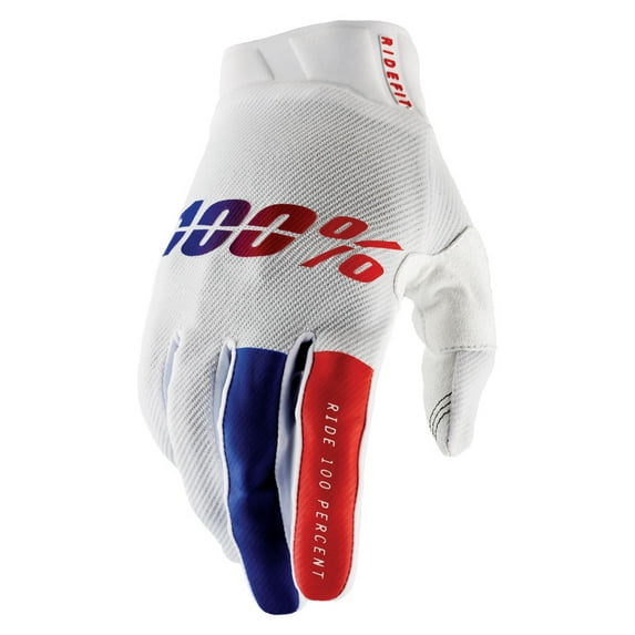 100% Ridefit Gloves Small Corpo