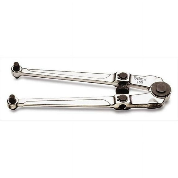 100-Round Pin Wrench For Ring Nuts With Front Holes