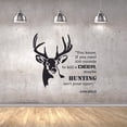 thumbnail image 1 of 100 Rounds To Kill A Deer Quote Hunting Hunter Huntsman Hunt Forest Animal Quotes Wall Decal Sticker Vinyl Art Mural for Girls / Boys Home Room Walls Bedroom House Decor Decoration (10x10 inch), 1 of 3