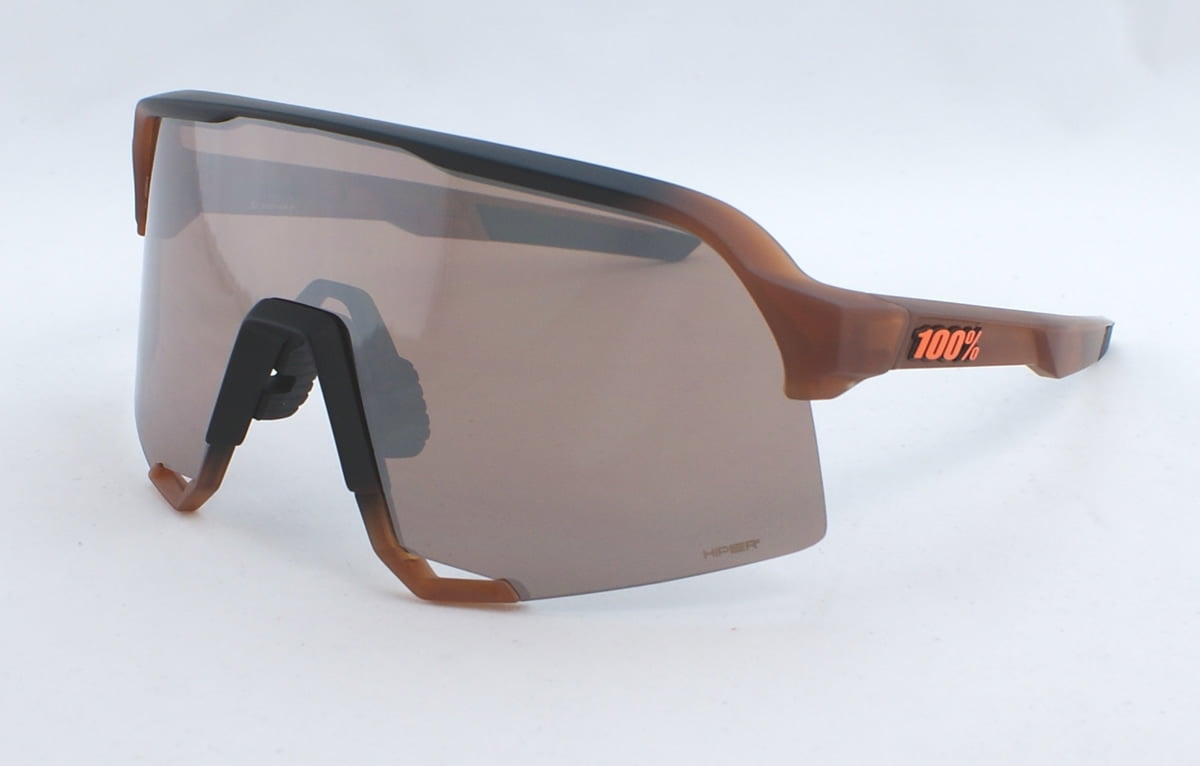 100%S3 Matte Translucent Brown Fade新品未使用 100% S3 BORA Hans Grohe Team Men's Sunglasses, Matte