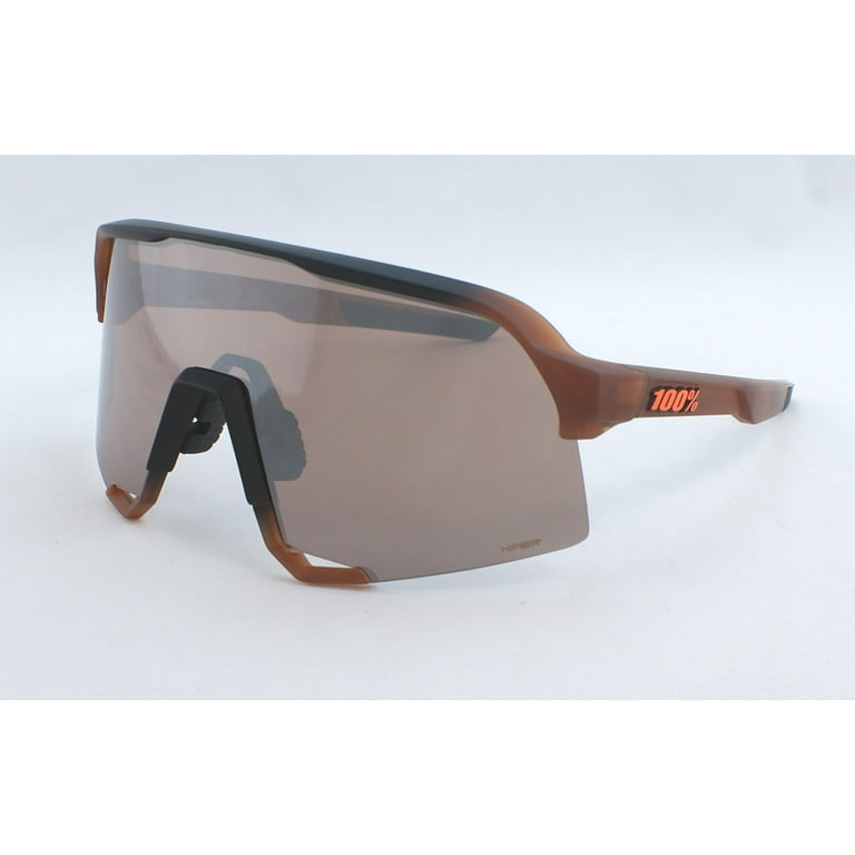 100%S3 Matte Translucent Brown Fade新品未使用 100% S3 BORA Hans Grohe Team Men's Sunglasses, Matte
