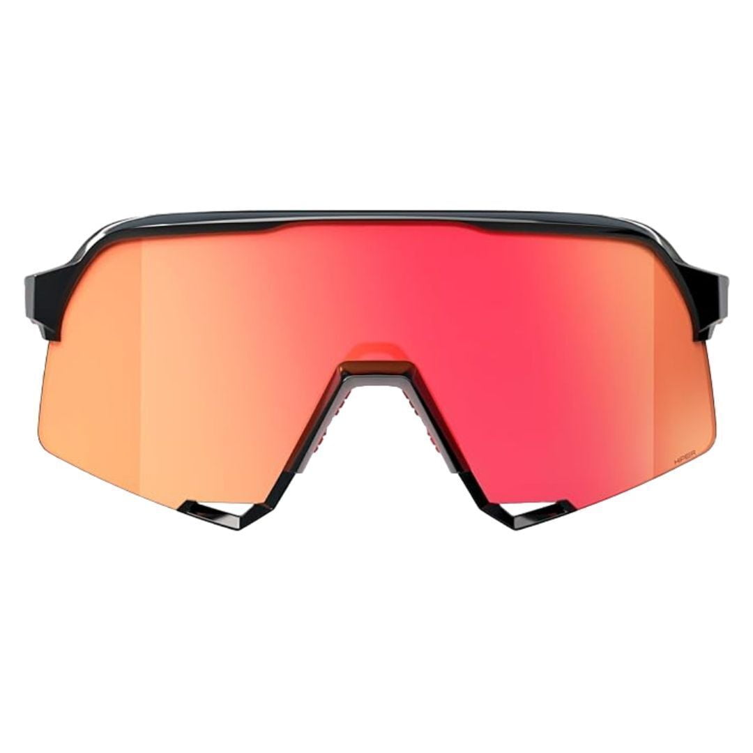 100% Lightweight Unisex Sport Sunglasses, Soft Tact Neon