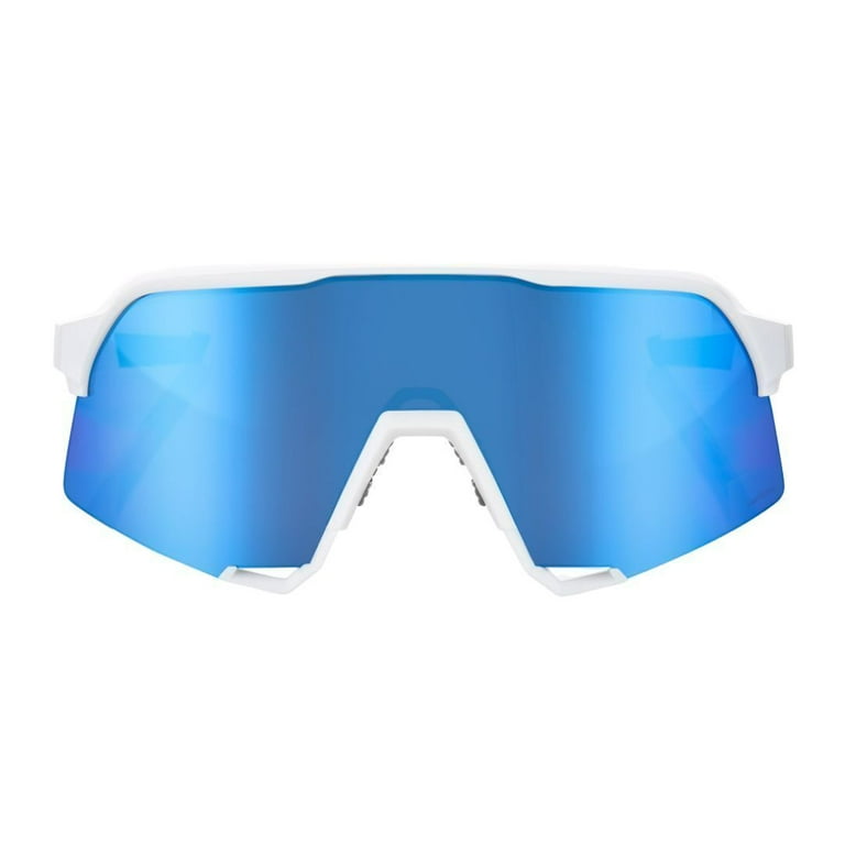 ウェア 100% S3 Sport Performance Sunglasse 100% S3 Matte Black Adult Sunglasses w/ Hiper Blue