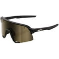 thumbnail image 1 of 100% S3 Sunglasses - Soft Tact Black; Soft Gold Mirror, 1 of 2
